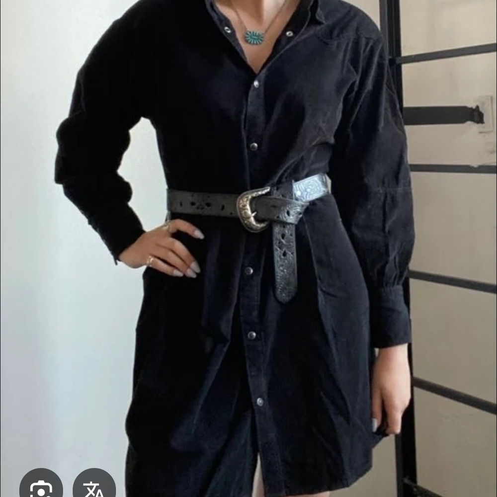 EDDIE BAUSER Black Long Sleeve Dress VERSATIL CHIC. MODERN